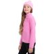 11. Fleece-Sweatshirt für Mädchen 4F F060 Fuchsia 4FJWAW25UFLEF060 55S