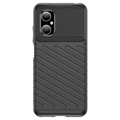 3. Thunder Case Xiaomi Poco M4 5G Silikonschutzhülle schwarz