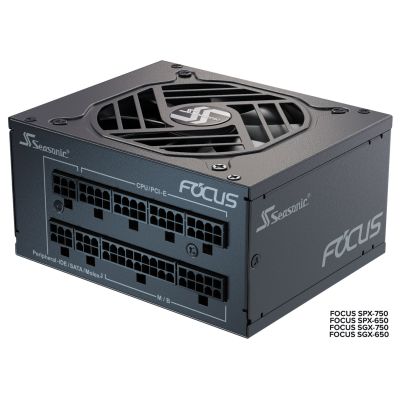 10. Seasonic FOCUS SGX-750 (2021) 750 W 20+4-Pin ATX SFX Schwarzes Netzteilmodul