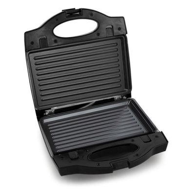7. Esperanza Muffuletta EKT005 Sandwichmaker (700 W; schwarz, Edelstahl)