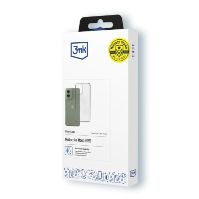 18. 3mk Clear Case für Motorola Moto G55 5G – transparent