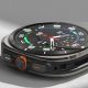 4. Ringke Slim & Tempered Glass Case + Glas-Set für Samsung Galaxy Watch Ultra 47 mm – Schwarz