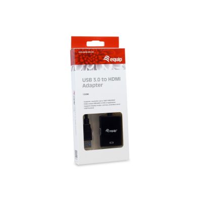 4. Equip 133385 externe USB-Grafikkarte 1920 x 1080 px schwarz