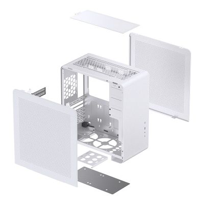 13. Jonsbo U4 Pro Mesh Midi-Tower - Weiß