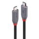 6. Lindy 36958 USB-Kabel USB4 Gen 3x2 2m USB-C Schwarz