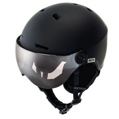 9. Meteor Falven Skihelm Schwarz 24968-24970