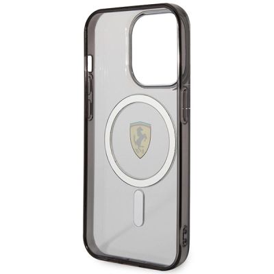 7. Ferrari FEHMP14LURKT iPhone 14 Pro 6,1" klar/transparent Hardcase Outline Magsafe