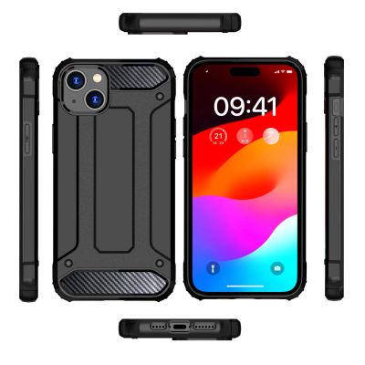 8. iPhone 15 Hybrid Armor Hülle – Blau