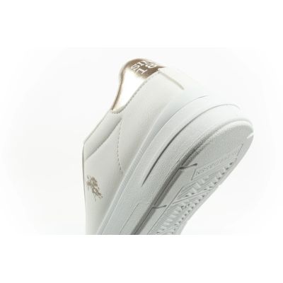 7. US Polo Assn Sportschuhe, Sneaker für Damen, modisch, bequem, weiß