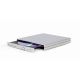 GEMBIRD Externes DVD-Laufwerk (8x), CD-Laufwerk (24x) mit USB 2.0-Brenner, Silber