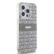 4. DKNY IML Mono & Stripe MagSafe Hülle für iPhone 15 Pro Max – Beige