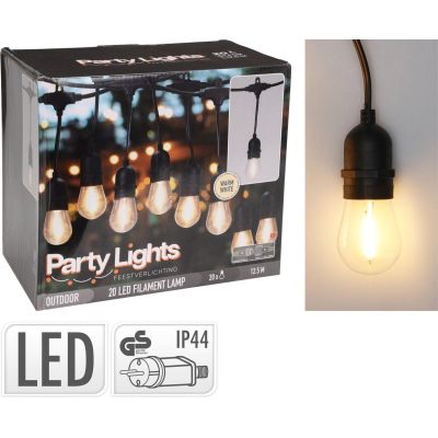 34. Gartengirlande Partybeleuchtung 20 LED