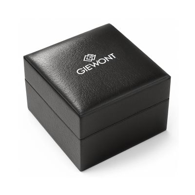 9. Giewont Elegance Saphir Silber Schwarz Herrenuhr GW5160-B2