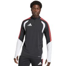 adidas Tiro 26 Wettkampf-Trainingsshirt für Herren, Schwarz, Weiß und Rot, KA7560
