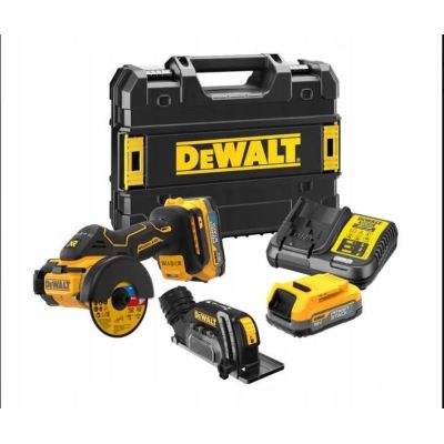 DEWALT Winkelschleifer 76 mm 18 V DCG430E2T 2 x 1,7 Ah BL TSTAK