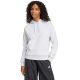 adidas Essentials Damen-Sweatshirt mit kleinem Logo, warm und gemütlich, Hellgrau, JN1853
