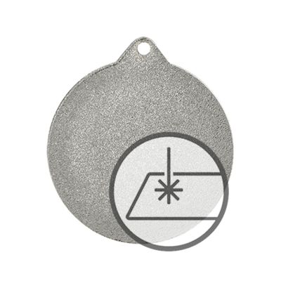 2. Medaille mit Gravur auf Laminat