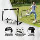 10. VIRTUFIT KINDER-FUSSBALLTOR-SET MIT 2 BÄLLEN UND PUMPE - FUSSBALLTORE - 92