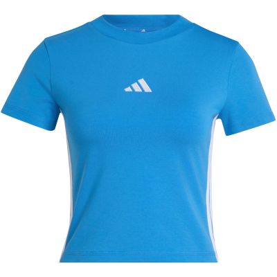 2. adidas Essentials 3-Streifen Slim Baby T-Shirt Hellblau KD2341