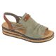 Rieker Sandalen 62962-52 Grau 36
