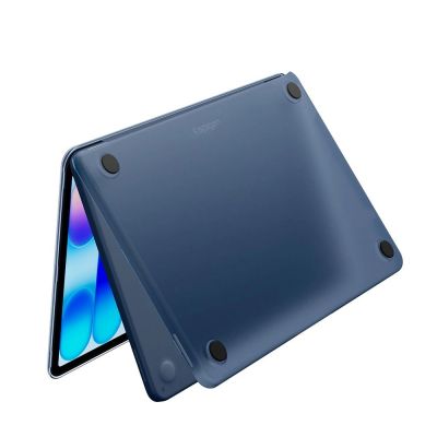 5. Spigen AirSkin Hülle für MacBook Neo 13" 2026 - Mattes Marineblau