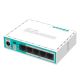 5. Mikrotik hEX lite Router (RB750r2) Anzahl Ethernet-Ports: 5; Architektur: MIPSBE; CPU-Kern: 1