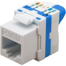 TECHLY SELBSTKLEMMENDES KEYSTONE RJ45-MODUL CAT.6A U/