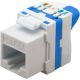 TECHLY SELBSTKLEMMENDES KEYSTONE RJ45-MODUL CAT.6A U/