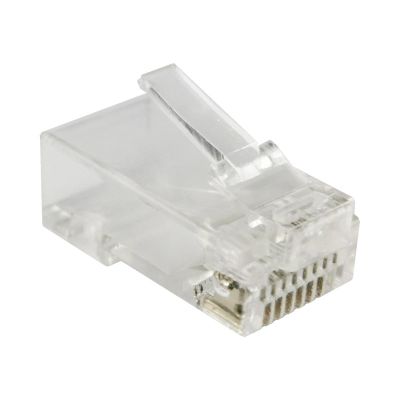 5. ALANTEC RJ45 UTP Durchgangsstecker Kat. 6 (100er-Packung)