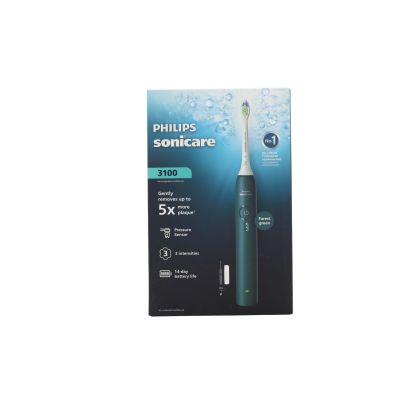 3. Philips HX4033/26 Sonicare 3100 elektrische Zahnbürste, dunkelgrün