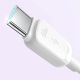 7. Joyroom S-A14 USB-C-Kabel – USB-C 60 W 1,2 m – Weiß
