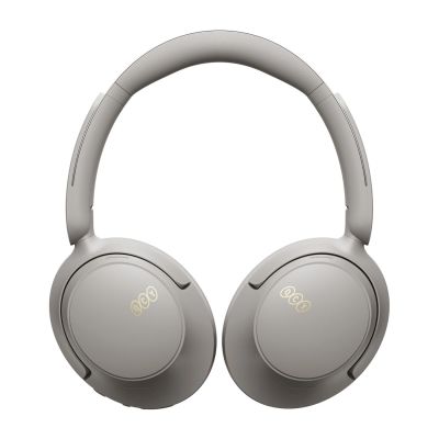 8. QCY H3S Kabellose On-Ear-Kopfhörer mit LDAC und ANC-Geräuschunterdrückung – Grau