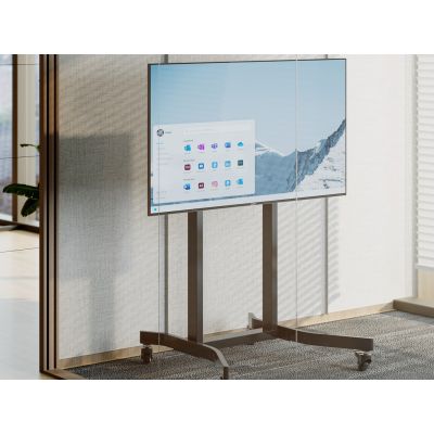10. Equip Bodenständerhalterung 55-100"/1TFT 120kg lite Einzelhandel (650632)