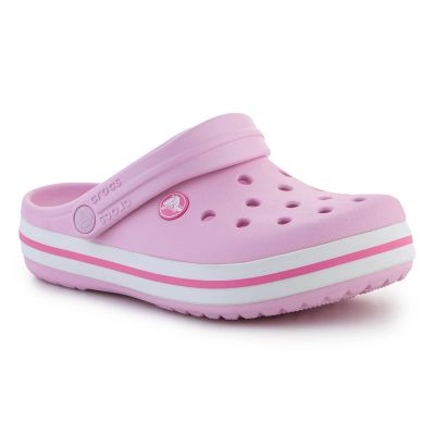 2. CROCS Crocband Clog K Ballerina Pink 207006-6GD Flip-Flops