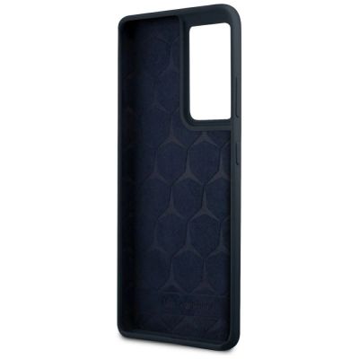 7. Mercedes Silicone Line Case für Samsung Galaxy S21 Ultra - Blau