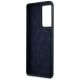 7. Mercedes Silicone Line Case für Samsung Galaxy S21 Ultra - Blau