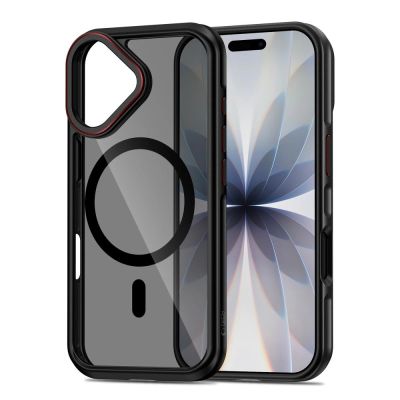 2. Tech-Protect MagHybrid MagSafe Hülle für iPhone 17 – Schwarz und Rot