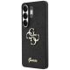 2. Guess Fixed Glitter Big 4G Metal Logo Hülle für Samsung Galaxy S26 Ultra - Schwarz