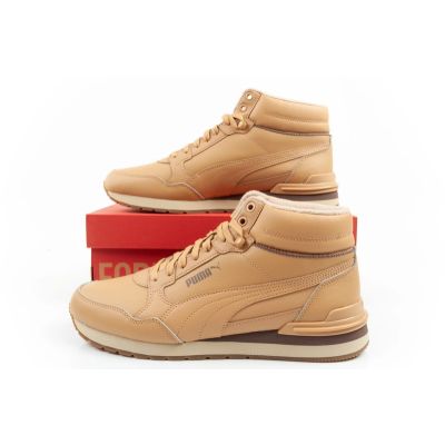 19. Puma ST Runner v4 Mid Herren High-Top-Sneaker braun