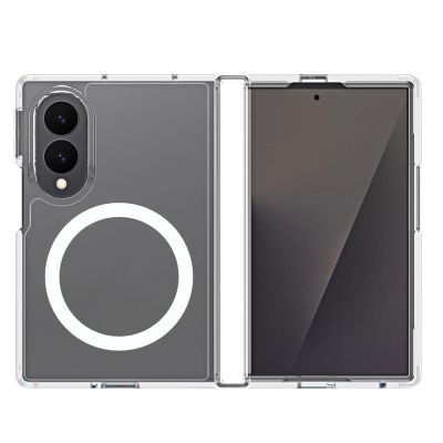 4. Dux Ducis Clin Mag Case für Samsung Galaxy Z Fold 8 Wide, kompatibel mit MagSafe – Transparent