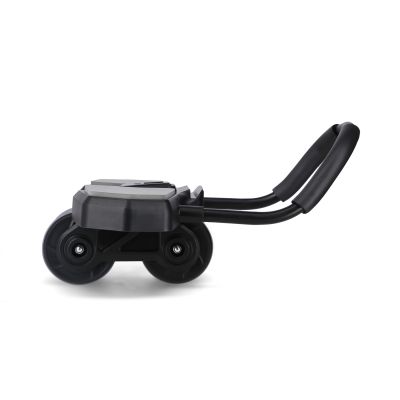 17. KA10 SCHWARZES ABS-RAD AUTOMATIKRAD ZUM TRAINING DER BAUCHMUSKEL MIT UNTERSTÜTZUNG