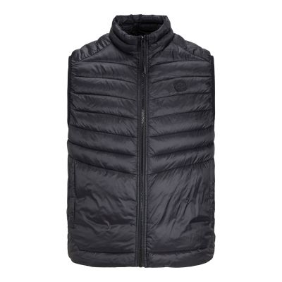 2. Jack&Jones Herrenweste JJESPRINT BODYWARMER COLLAR NOOS 12258457 SCHWARZ/SOLID
