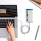 8. Baseus Superior Series USB-A-auf-USB-C-Kabel (100 W, 1,5 m, Weiß)
