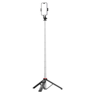 Selfie-Stick WC1Y3S Teleskopstativ 1,3 m mit Telefonhalter – Schwarz
