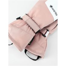 Damen-Skihandschuhe VIKING Sherpa GTX Mitten 2.0, Fäustlinge, rosa-weiß