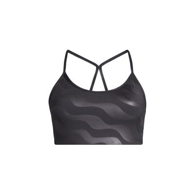 CASALL Eleganter Sport-BH mit Trägern, bedruckt, Schwarz