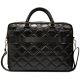 3. Guess 4G Quilted-Tasche für einen 16-Zoll-Laptop – Schwarz