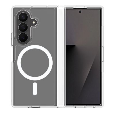 3. Dux Ducis Clin Mag Case für Samsung Galaxy Z Fold 8 / Z Fold 7, kompatibel mit MagSafe – Transparent