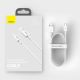 16. Baseus Superior Kabel USB - USB Typ C 6A 66W 1m weiß (CATYS-02)