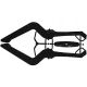 7. Hamax Ersatzteile Bremse Sno Rapp Glider Brakes schwarz inkl. Zuggriff HAM807394